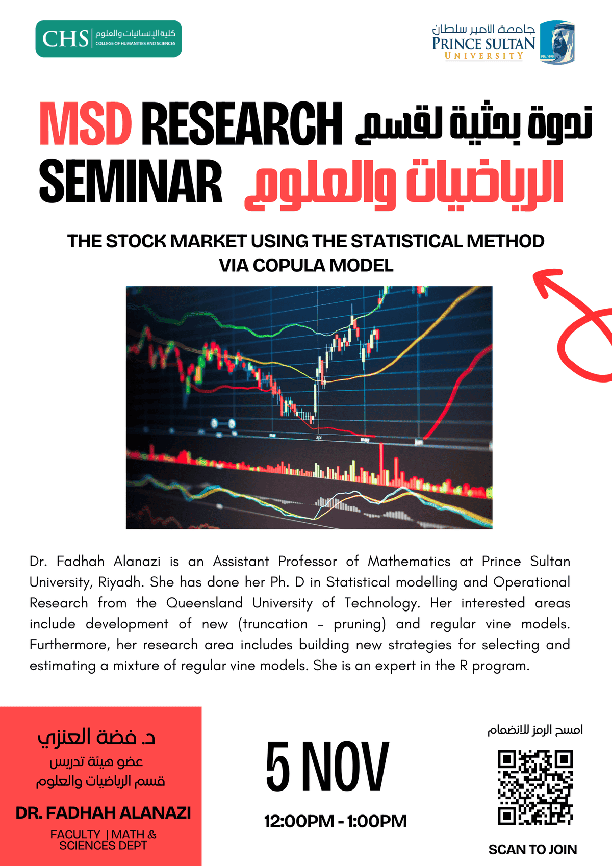 MSD Research Seminar - The Stock Market Using the Statistical Method via Copula Model