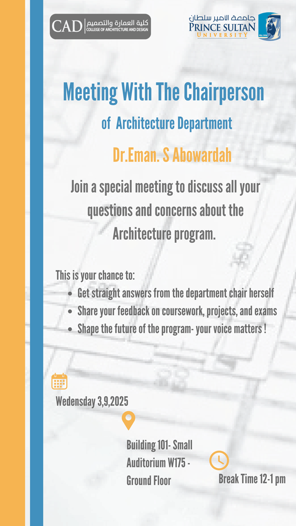 Architecture Students Meeting with the Chair