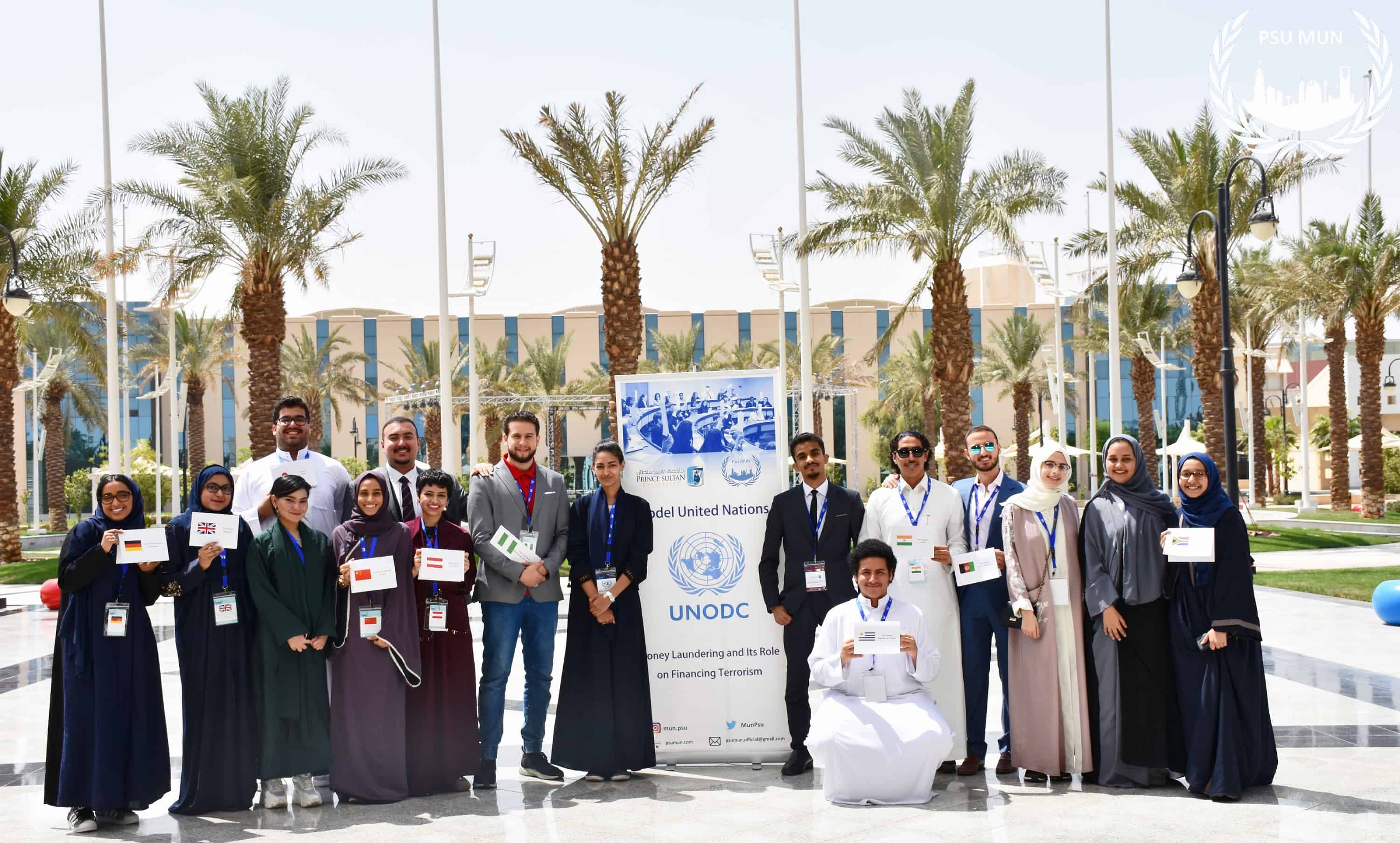Prince Sultan University Organized (Model United Nations) for the First Time, 80 Applicants out of 300 Applicants were Accepted from all over Saudi Arabia