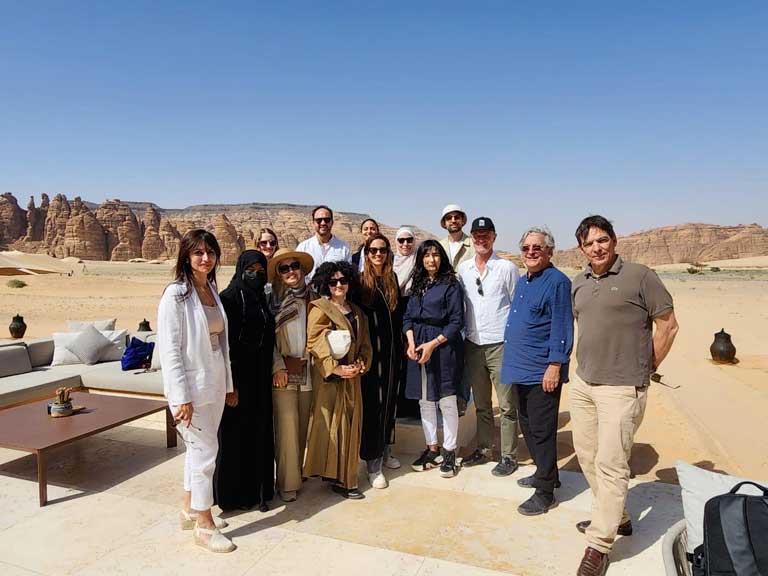 Architecture Department Representatives Visit to Al-Ula