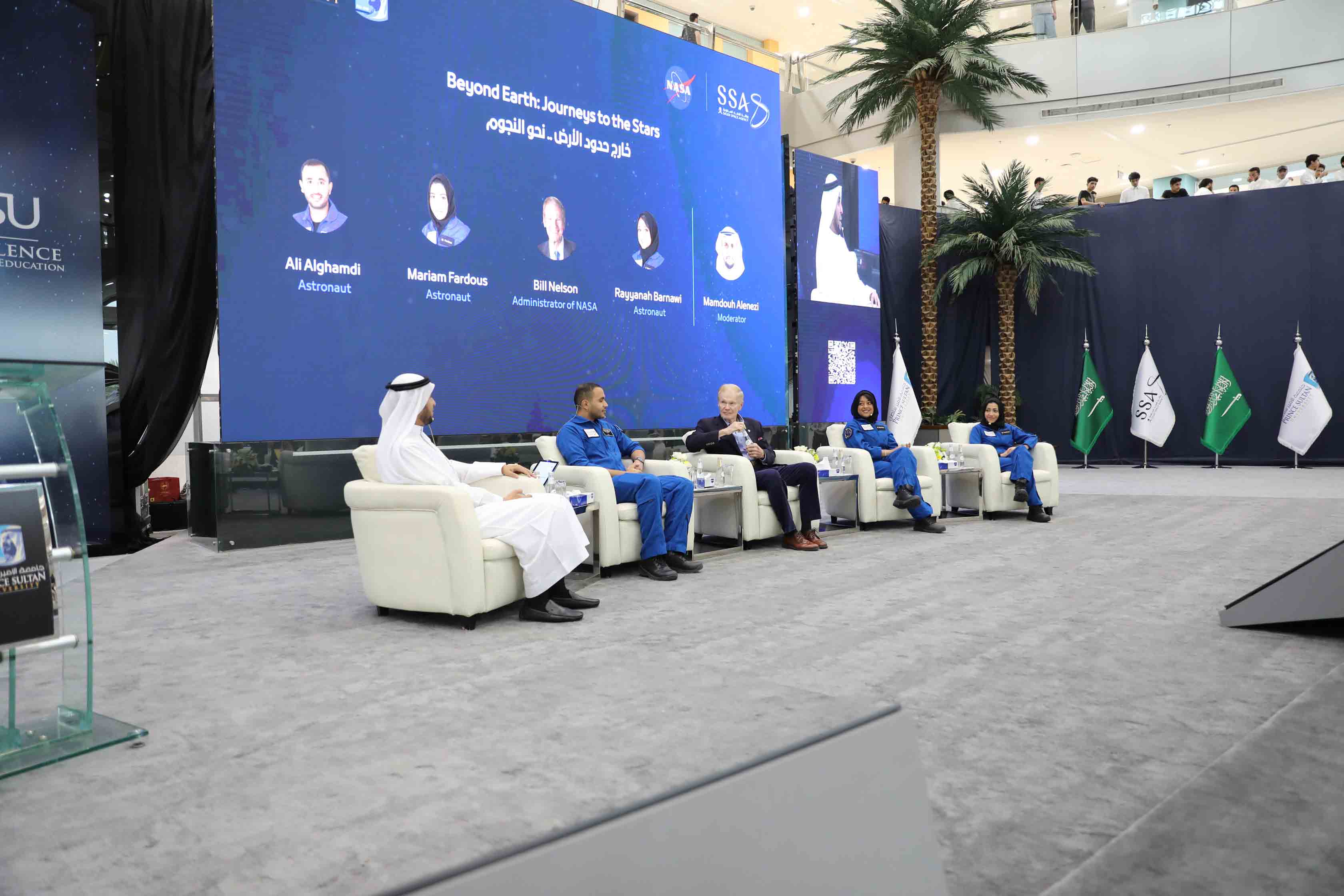 The University hosts a joint delegation from the Saudi Space Agency and its American counterpart (NASA)