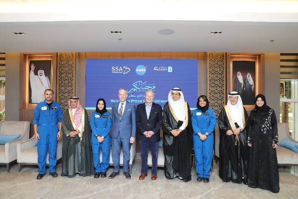 The University hosts a joint delegation from the Saudi Space Agency and its American counterpart (NASA)