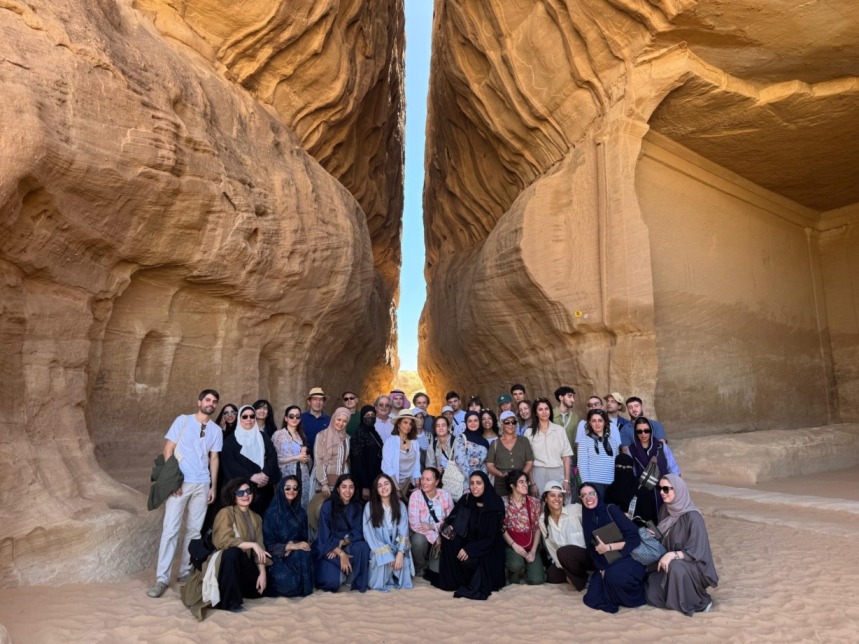 Students from the Department of Architecture at the University have begun the second phase of the International Student Exchange Program in Al Ula.