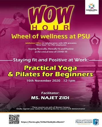 Staying fit and Positive at Work: Practical Yoga & Pilates for Beginners