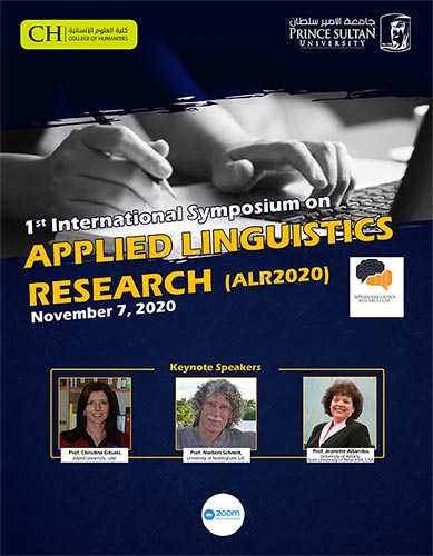 International Symposium on Applied Linguistics Research (ALR2020)