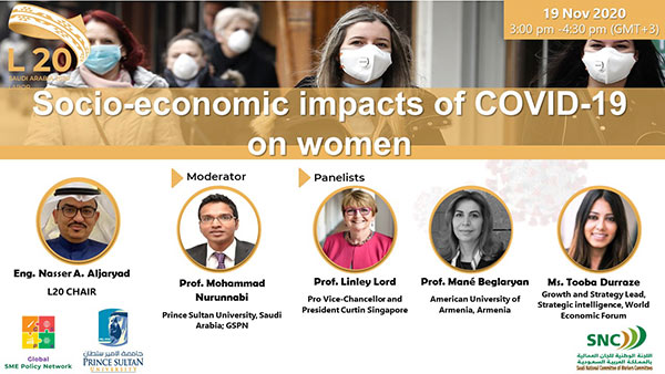 Socio-economic impacts of Covid-19 on women