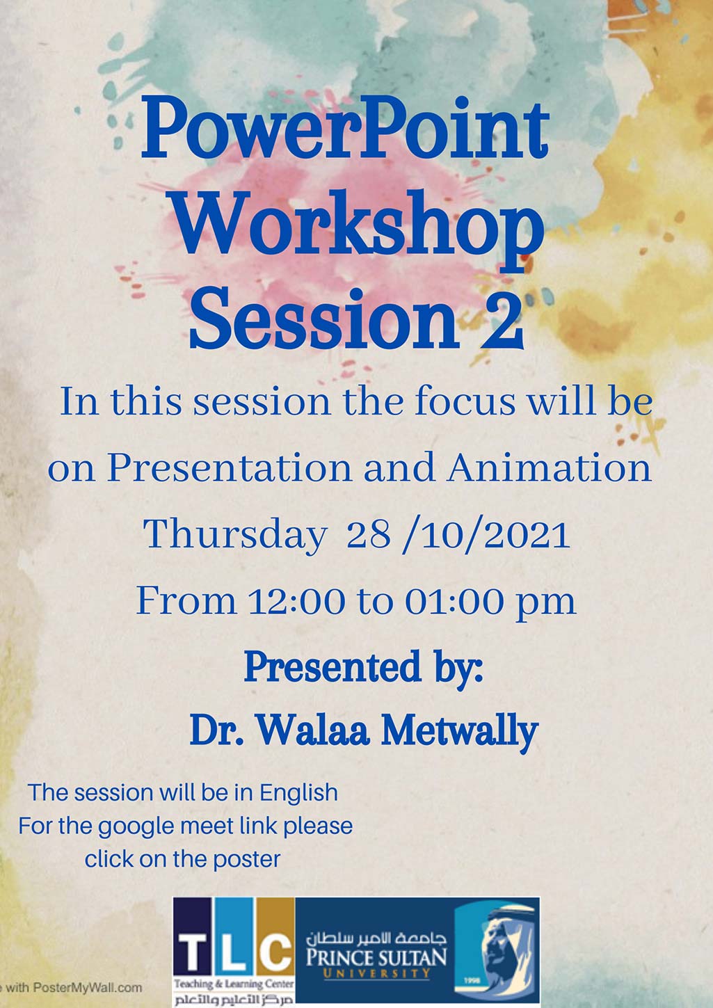 PowerPoint Workshop Session 2