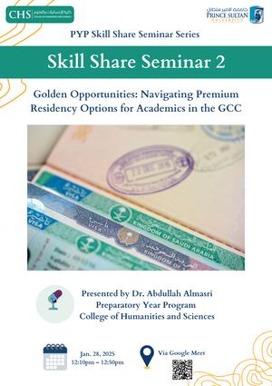 PYP Skill Share Seminar Series