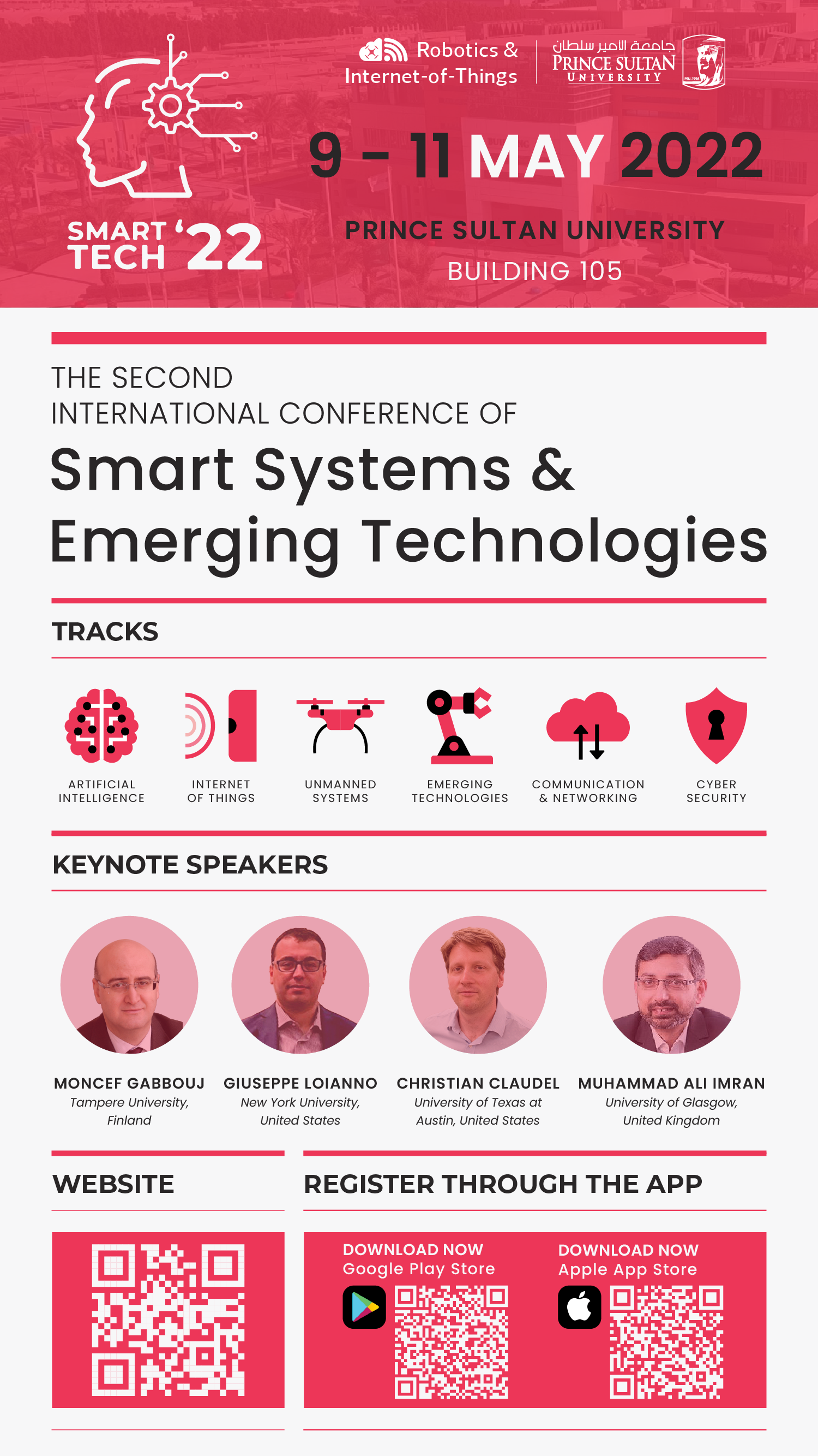 SmartTech 2022 An International Conference on Smart Systems and Emerging Technologies