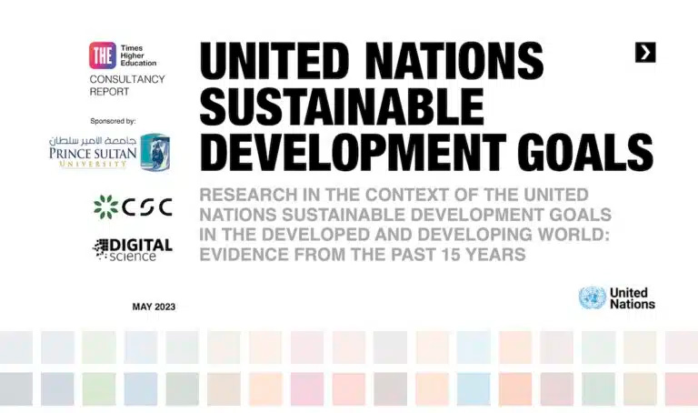 Developing countries need greater recognition for research into UN Sustainable Development Goals (SDGs)